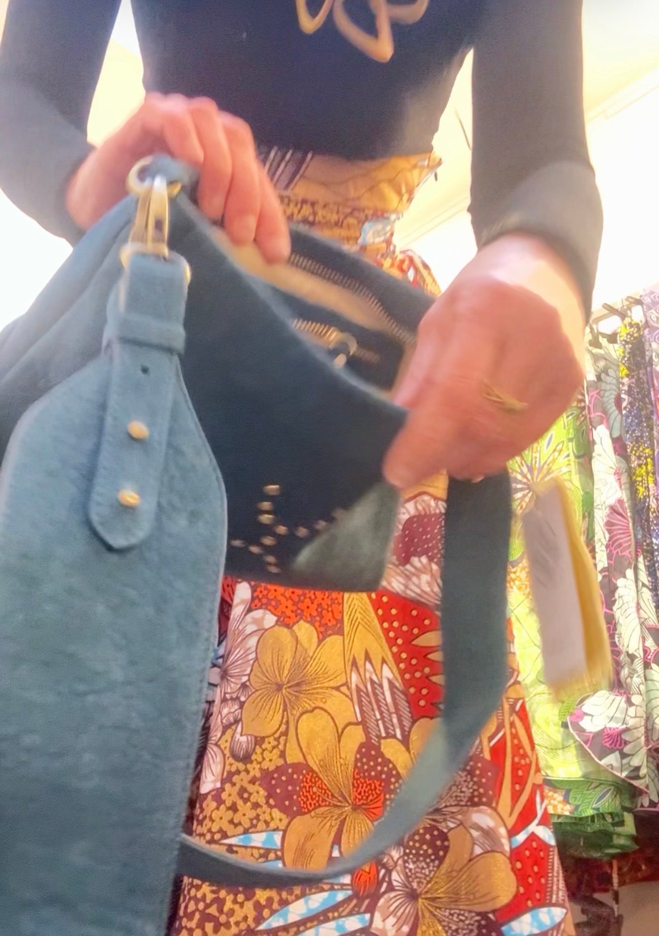 Caro touareg bleu