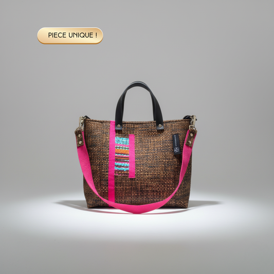 Anteo S Boho Marrón Fucsia