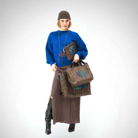 MAO Anteo S Marrón azul brillo