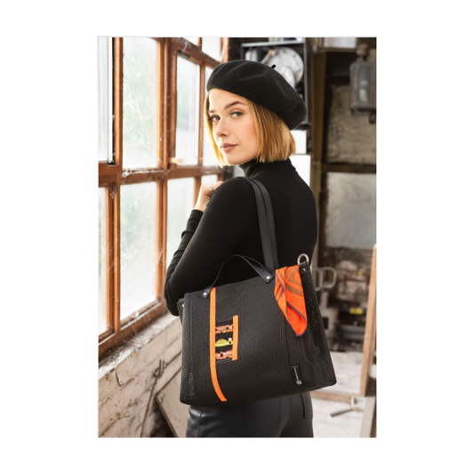 Boho Nateo black orange