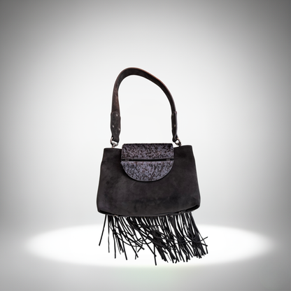 Elite Kazar gris azul con flecos